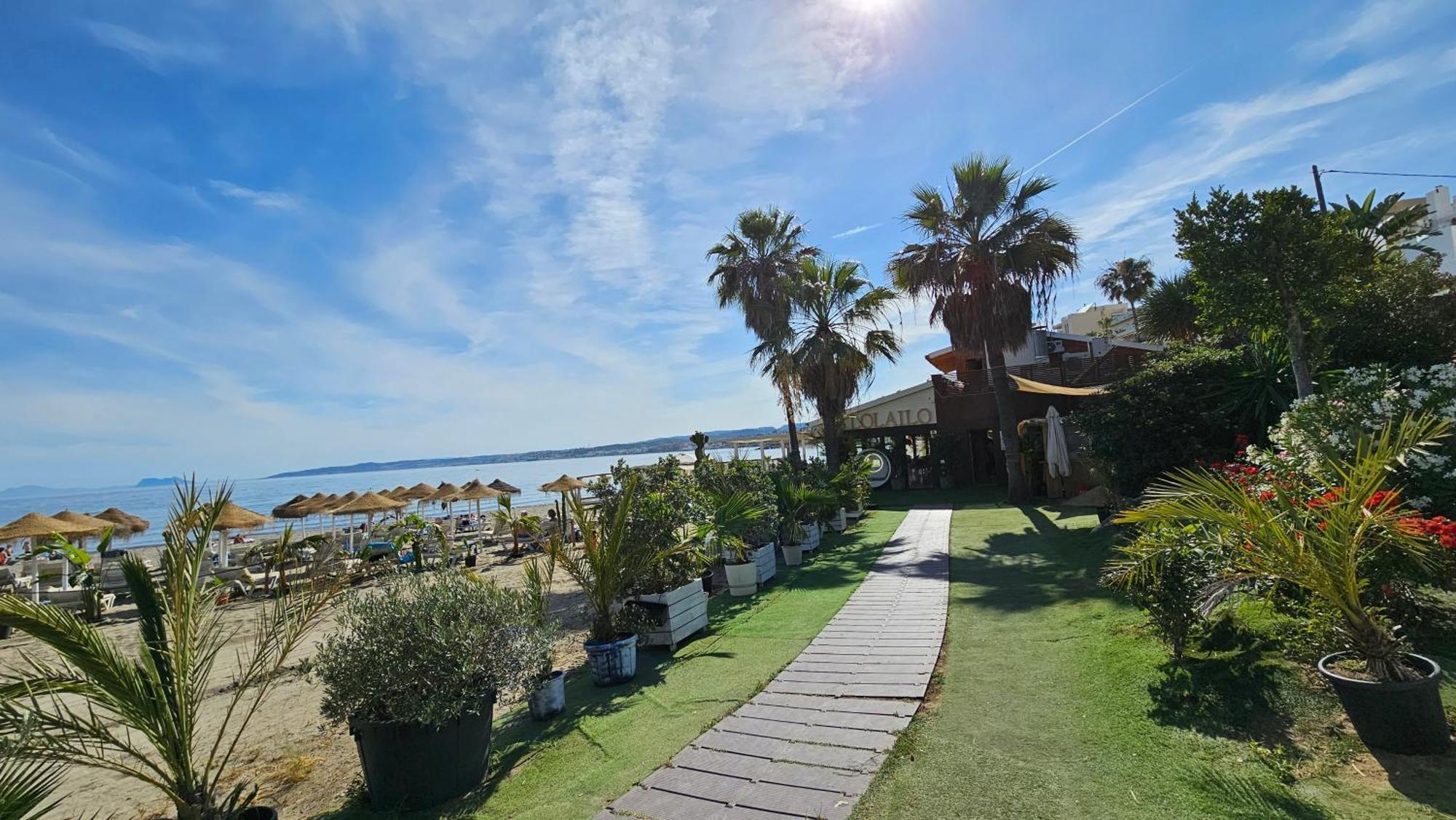 Junto A La Playa Del Cristo Cerca Del Puerto Apartment Estepona Exterior photo